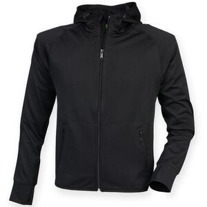 Tombo Teamsport Womens/Ladies Lightweight Running Hoodie With Reflective Tape /